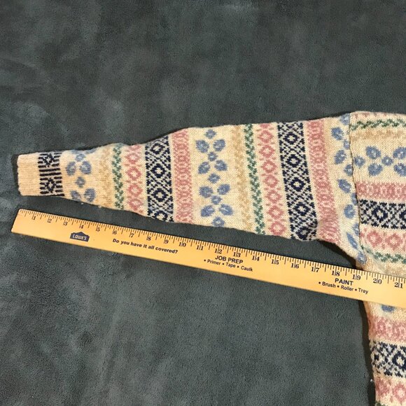 Vintage Paul Harris Design women's sweater 100% shetland wool Small - swtre026 - Picture 5 of 7